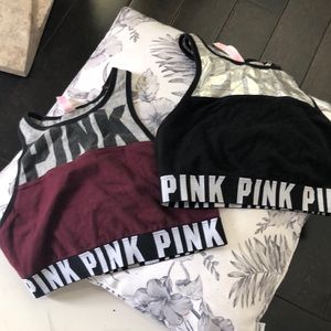 Pink Victoria’s Secret bra small bundle
